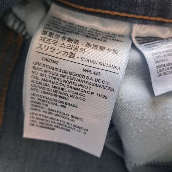 Levi's 314 Sharping Stright Denim Jeans - Picture 12 of 13